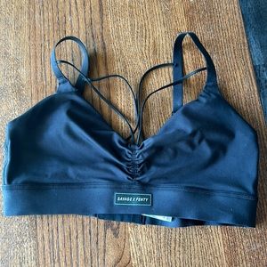 Black sports bra by savage x fenty! Never worn.